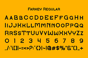 Farkey - Modern Techno Font, a Sans Serif Font by Viswal Studio (Thumbnail 6 of 10)