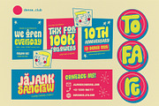 Chubble Bricode, a Sans Serif Font by graphicook (Thumbnail 7 of 10)