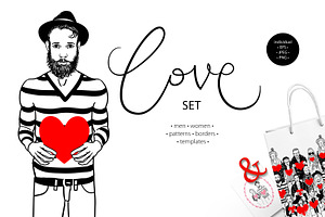 "Love" set