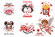 Funny Valentine Day Sublimation, an Illustration by DreamArtGraphic (Thumbnail 2 of 4)
