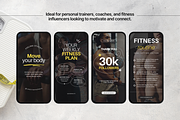 Fitness Instagram Reels Template, a Social Media Template by DigiPax (Thumbnail 5 of 11)