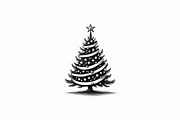 Festive Christmas Tree Silhouette Bu, an Illustration by Artivon (Thumbnail 8 of 21)