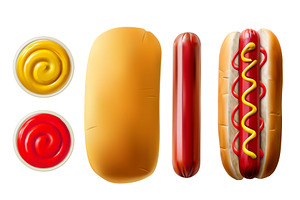 Vector design showcases a classic, a Food Illustration by Woters little shop