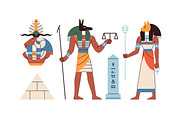 Items of ancient Egypt culture set, an Object Illustration by PaperTrident (Thumbnail 3 of 5)
