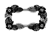 Floral Rectangle Frame SVG Bundle, an Illustration by jahid234 (Thumbnail 17 of 31)