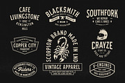 50 Apparel Logo Designs, a Branding & Logo Template by Davide Bassu (Thumbnail 11 of 22)