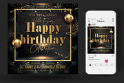 Happy Birthday Invitation, a Flyer Template by Artolus (Thumbnail 2 of 4)