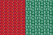 10 Seamless christmas digital paper, a Pattern Graphic by Madhabi Studio (Thumbnail 2 of 6)