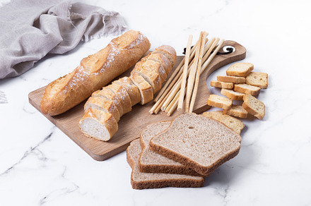 Assortment of Bread Products