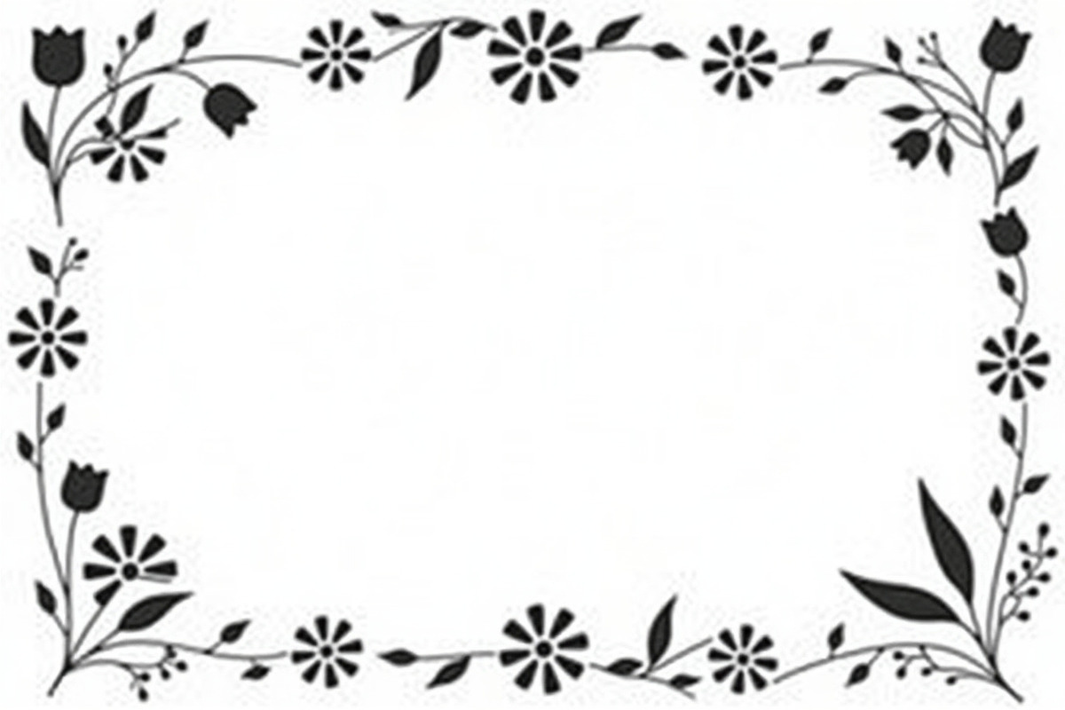 Botanical Frame SVG Collection, an Illustration by yasushie (Photo 9 of 10)