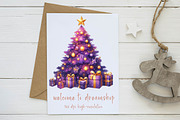 Watercolor Christmas Tree Clipart Bu, an Illustration by CreationArt (Thumbnail 3 of 6)