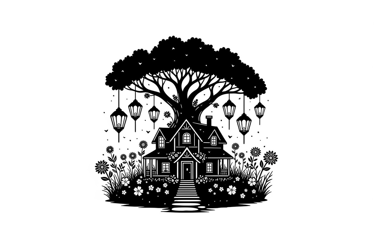 Tree House Silhouette SVG Bundle, an Illustration by jahid234 (Photo 26 of 31)