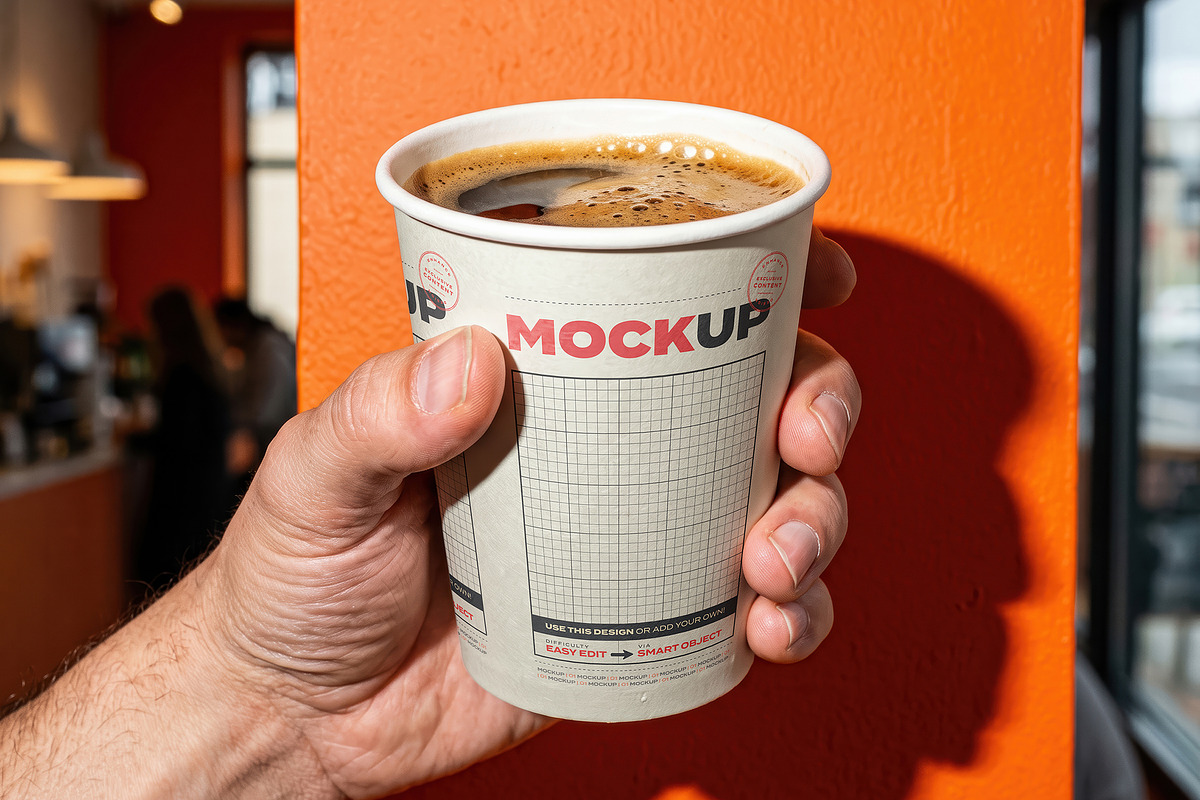 Takeaway Cups Mockups Collection, a Cups & Container Mockup by Luuqas Design (Photo 3 of 9)