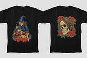 Dark T-shirt Designs Bundle, an Illustration by Stead Supply (Thumbnail 3 of 4)