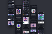 NFT app, an UI Kit Template by Julia Shagofferova (Thumbnail 3 of 7)