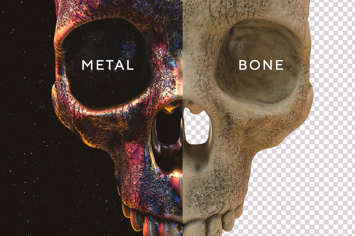 Skulls: 108 Skull Images, an Object Graphic by RuleByArt (Photo 4 of 16)