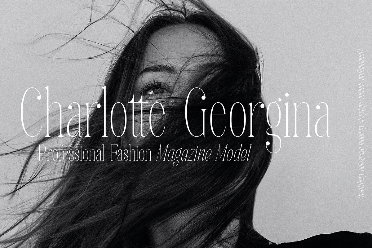 Heafthery Notespage Serif Font, a Serif Font by Storytype Studio (Photo 11 of 15)