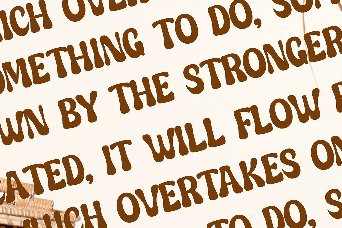 Mintage Twentys Retro Display Font, a Serif Font by Letterena Studios (Photo 9 of 15)