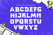 Fishel - Modern Comic Display Font, a Sans Serif Font by Afkari Studio (Thumbnail 9 of 14)