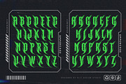 Metal Thorn Typeface, a Blackletter Font by alit design (Thumbnail 11 of 20)