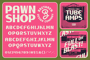 Pawn Shop Display Font