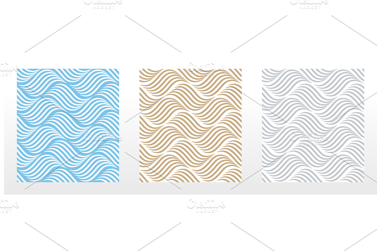 Geometric set of patterns, a Pattern Graphic by RODINA (Photo 1 of 3)