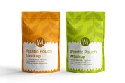 Plastic Pouch PSD Mockup, a Packaging Mockup by Mockupfit (Thumbnail 2 of 5)