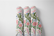 Swans and Floral Seamless Pattern, a Pattern Graphic by Pati Charm Studio (Thumbnail 6 of 6)