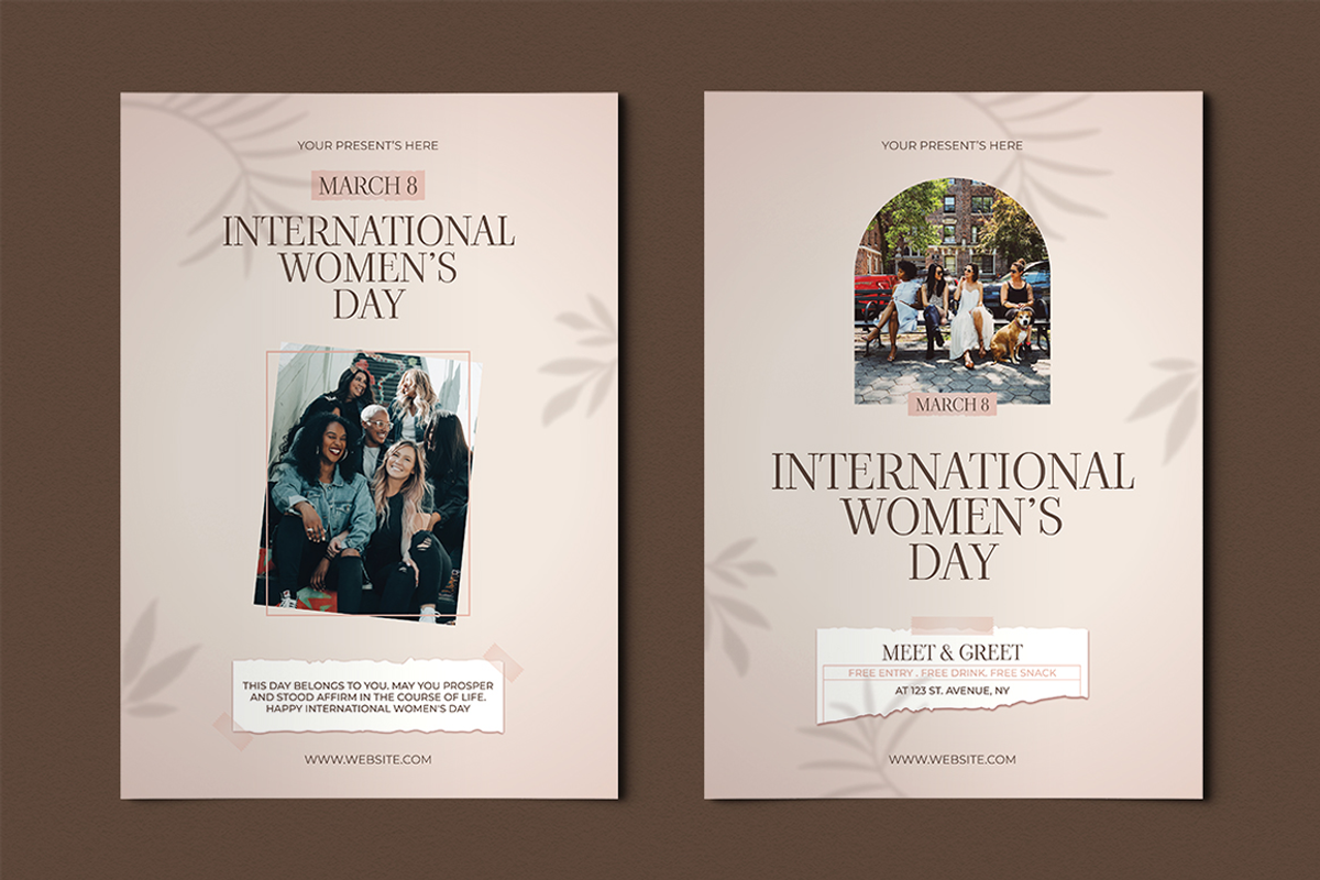 Sinty - International Women's Day, a Flyer Template by Lettha-Studio (Photo 3 of 4)