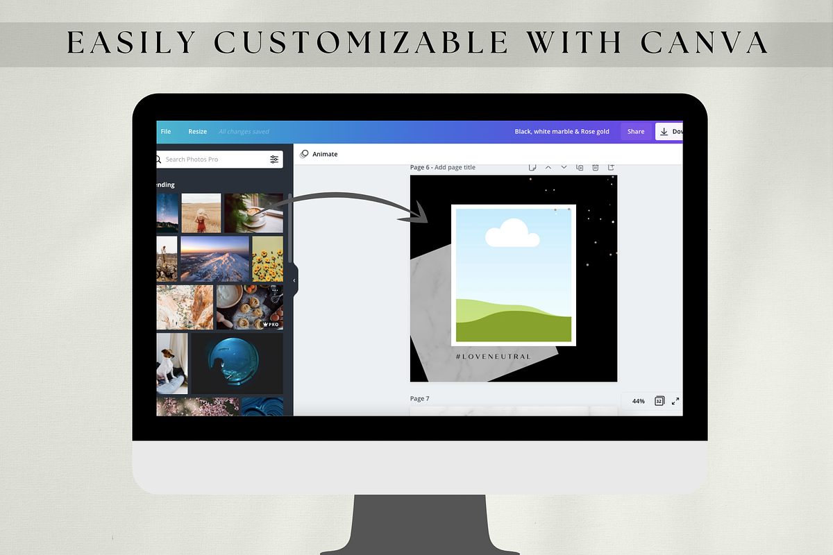 Green Instagram Post Templates Canva, a Social Media Template by Boltik Studio (Photo 11 of 11)