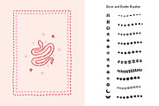 Whimsy Cowgirl 102 Procreate Brushes, a Brush Add-On by Pencil Twist (Thumbnail 5 of 10)