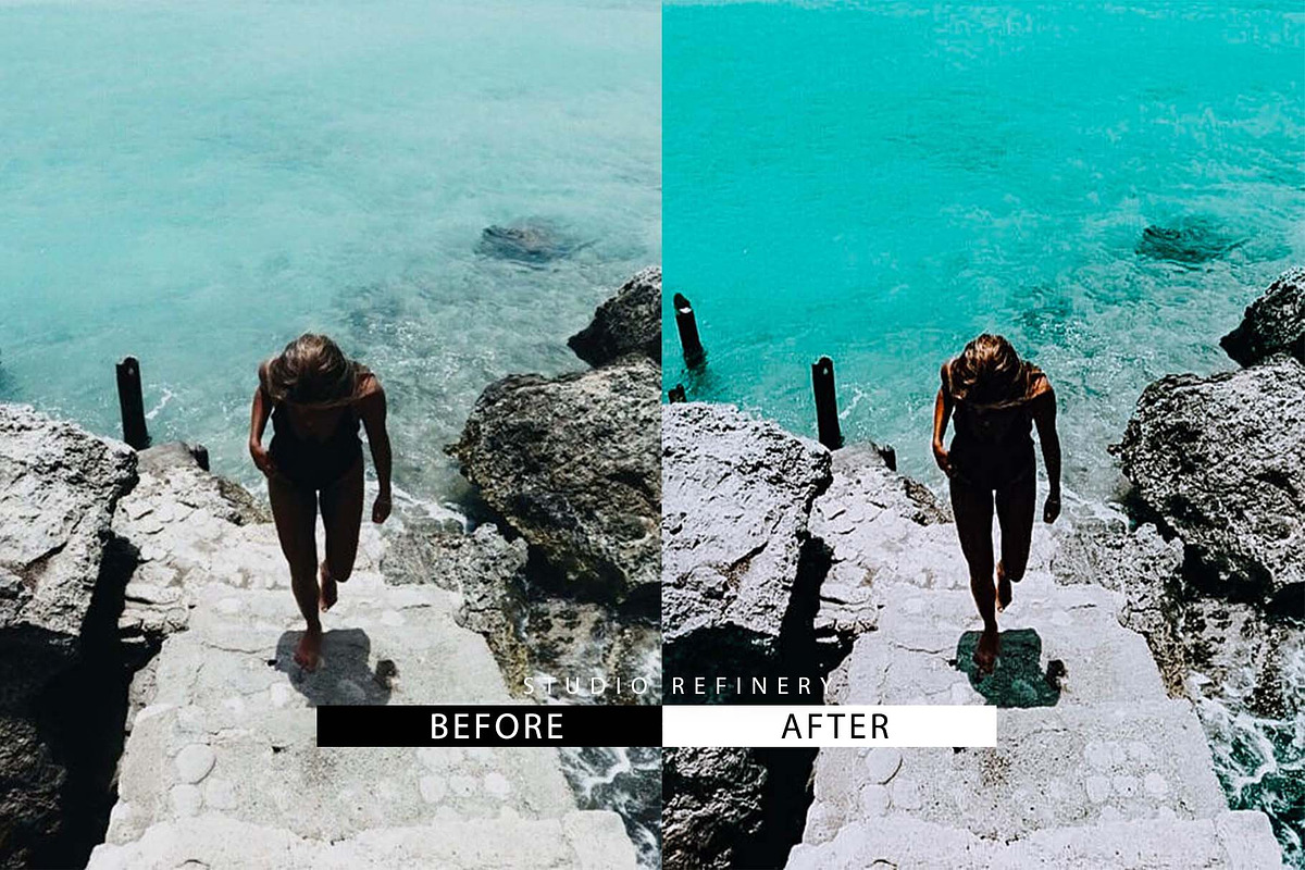 Teal Orange Mobile Lightroom Presets, an Action Add-On by STUDIO REFINERY (Photo 2 of 8)