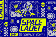 Space Cadet Font, a Font by MightySHORT (Thumbnail 1 of 2)