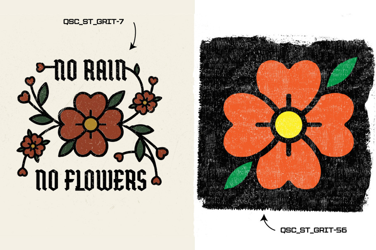 116 Stampable Procreate Textures, a Brush Add-On by Quiver Supply Co. (Photo 3 of 9)