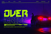 Megabeat - Retro Futurism Fonts, a Sans Serif Font by Invasi Studio (Thumbnail 8 of 10)