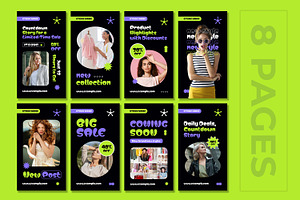 Brand Social Media Story Layout