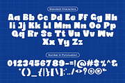 Moonthey – Bold Cute Retro Display F, a Sans Serif Font by kangfont Studio (Thumbnail 8 of 10)