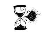 Vintage Hourglass Vector Bundle, an Illustration by Designs_River (Thumbnail 15 of 51)