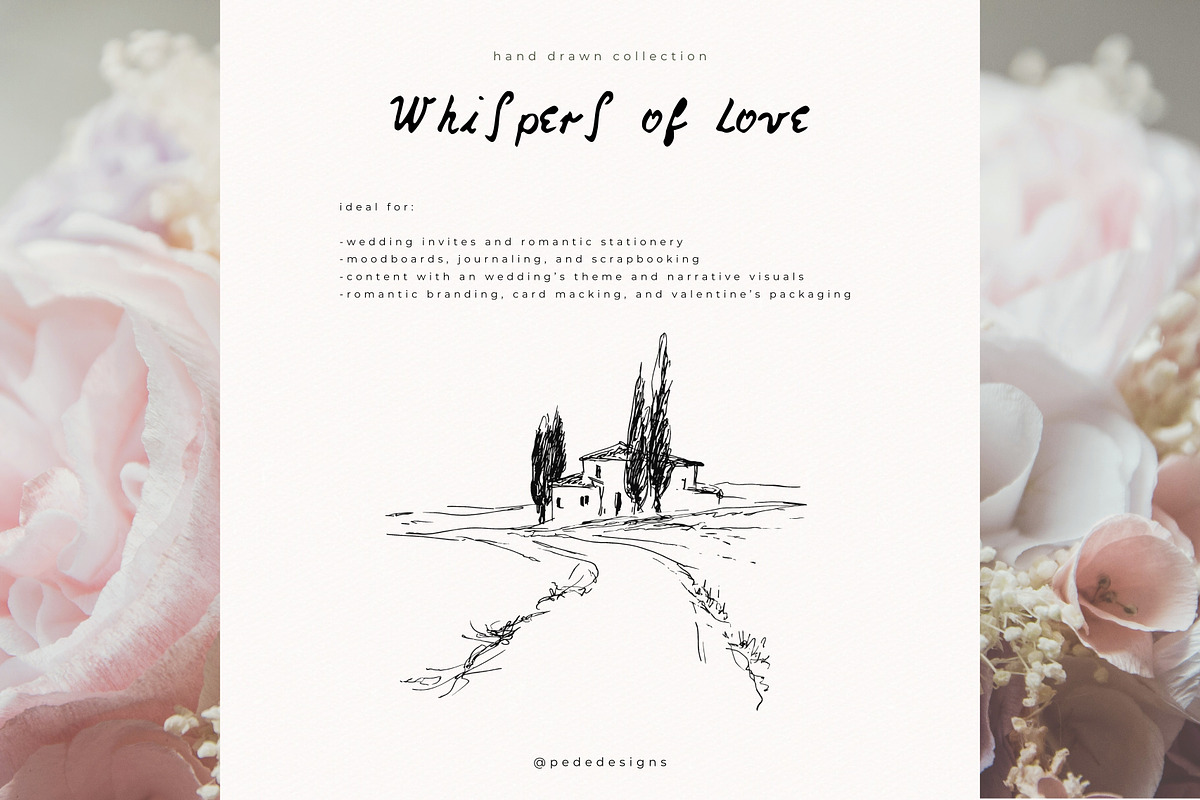 Whispers of Love – Wedding Fine Art, a Decorative Illustration by PeDe Designs (Photo 13 of 13)