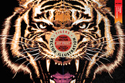 FIGHTER II - Vector illustration, an Animal Illustration by Artistic & Unique (Thumbnail 4 of 12)