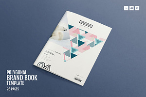 Polygonal - Brand Style Guide, a Brochure Template by ZippyPixels