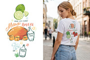 Cocktail O’Clock, a Pattern Graphic by HannaSymo (Thumbnail 4 of 13)