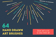 Art and scatter brushes pack, a Brush Add-On by tuesok digital goods (Thumbnail 3 of 4)