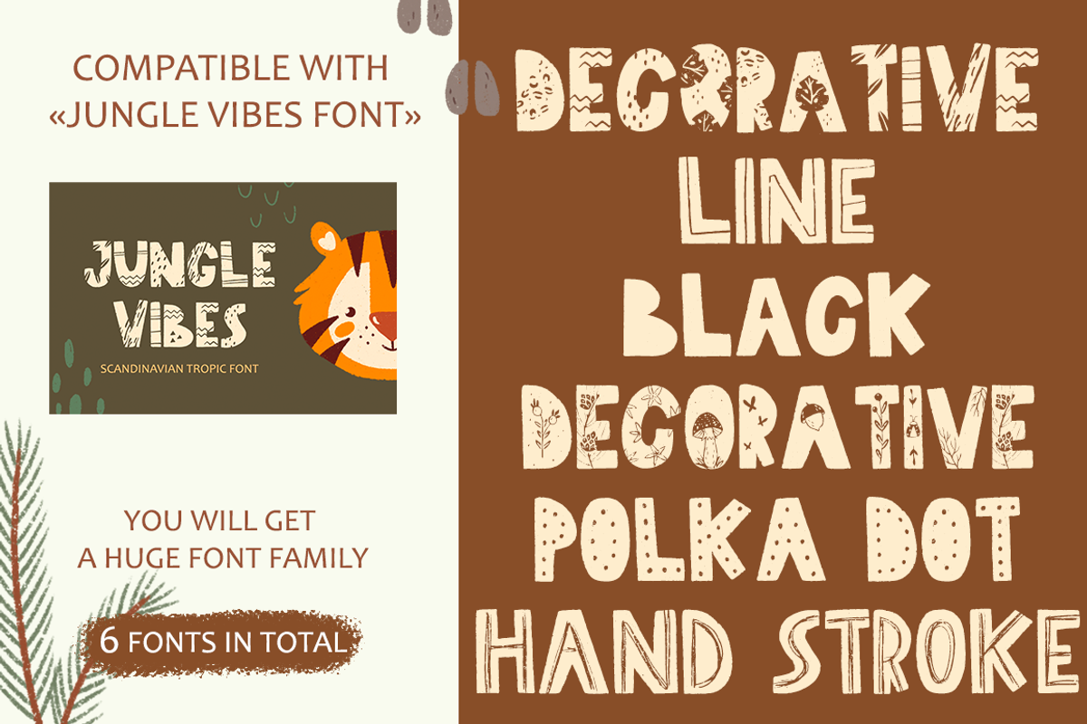 Forest Vibes • Font Family, a Font by moolesya (Photo 11 of 12)
