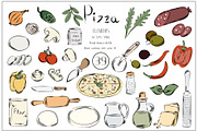Italian Cuisine Vector Collection, a Graphic by MayaNavits (Thumbnail 12 of 16)