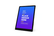 Tablet Device Mockup Template Set, an iPad Mockup by DesignRushMarket (Thumbnail 3 of 11)