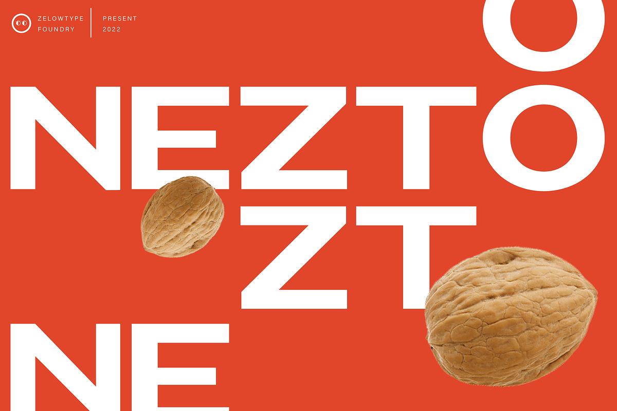 ZT Nezto | Sans Serif, a Sans Serif Font by zelow type (Photo 1 of 15)
