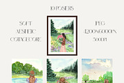 Soft Cottagecore Coquette Aesthetic, a Seasonal Illustration by Catch the Dream Art (Thumbnail 6 of 16)