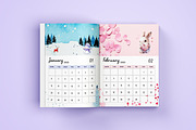 Editable 2025 Calendar Printable, a Stationery Template by Designmela01 (Thumbnail 2 of 6)