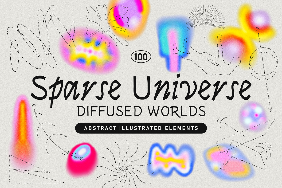 SPARSE UNIVERSE Abstract Elements, an Object Graphic by angelainthefields (Photo 1 of 13)